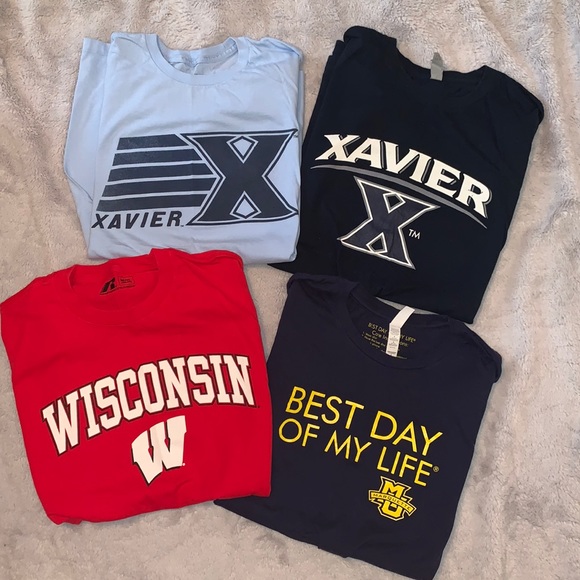 MV Sport Other - Bundle of Four College Short Sleeve Tees